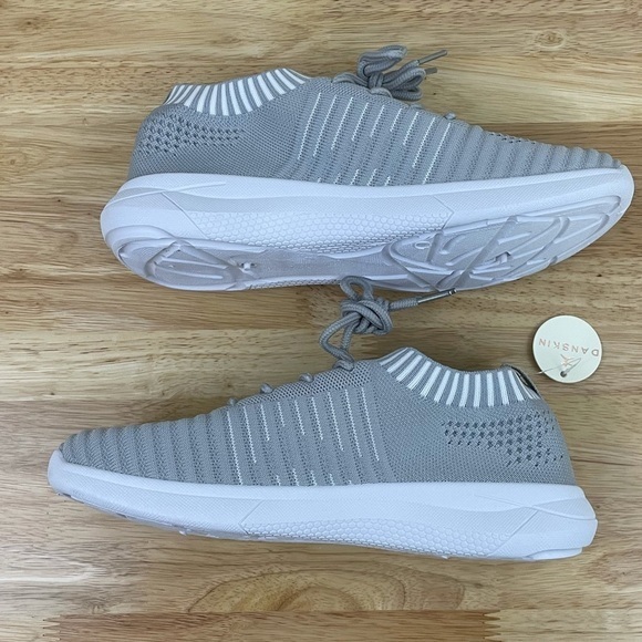 NWOT Danskin Energy Gray Sock Knit Sneakers- Sz 9 - Picture 5 of 9